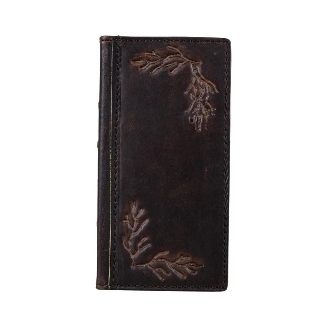 ARICHI Handmade Genuine Leather Case  for Samsung Galaxy S20-S25 Ultra, Note, and Z Fold – Vintage Bible Style with Tree Branch Embossing & Card Slots