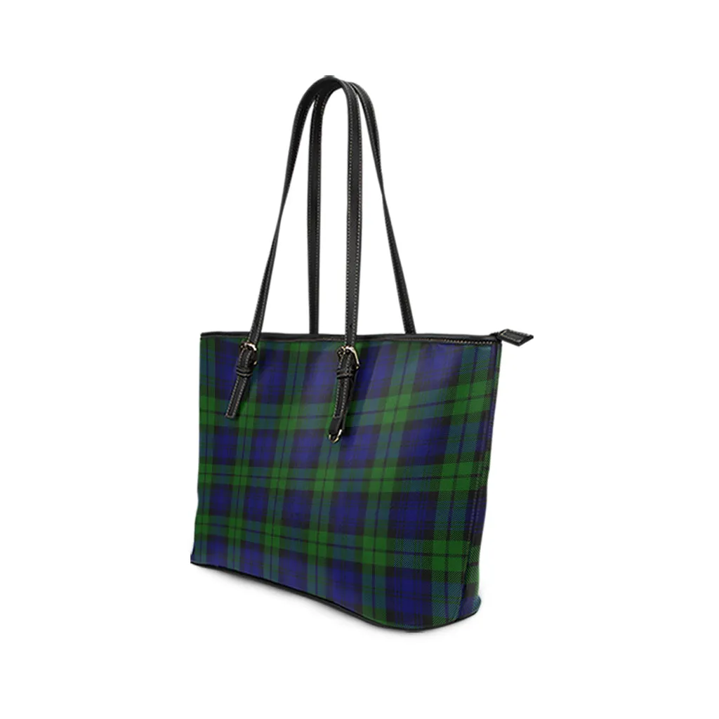 Bannatyne Tartan Leather Tote Bag