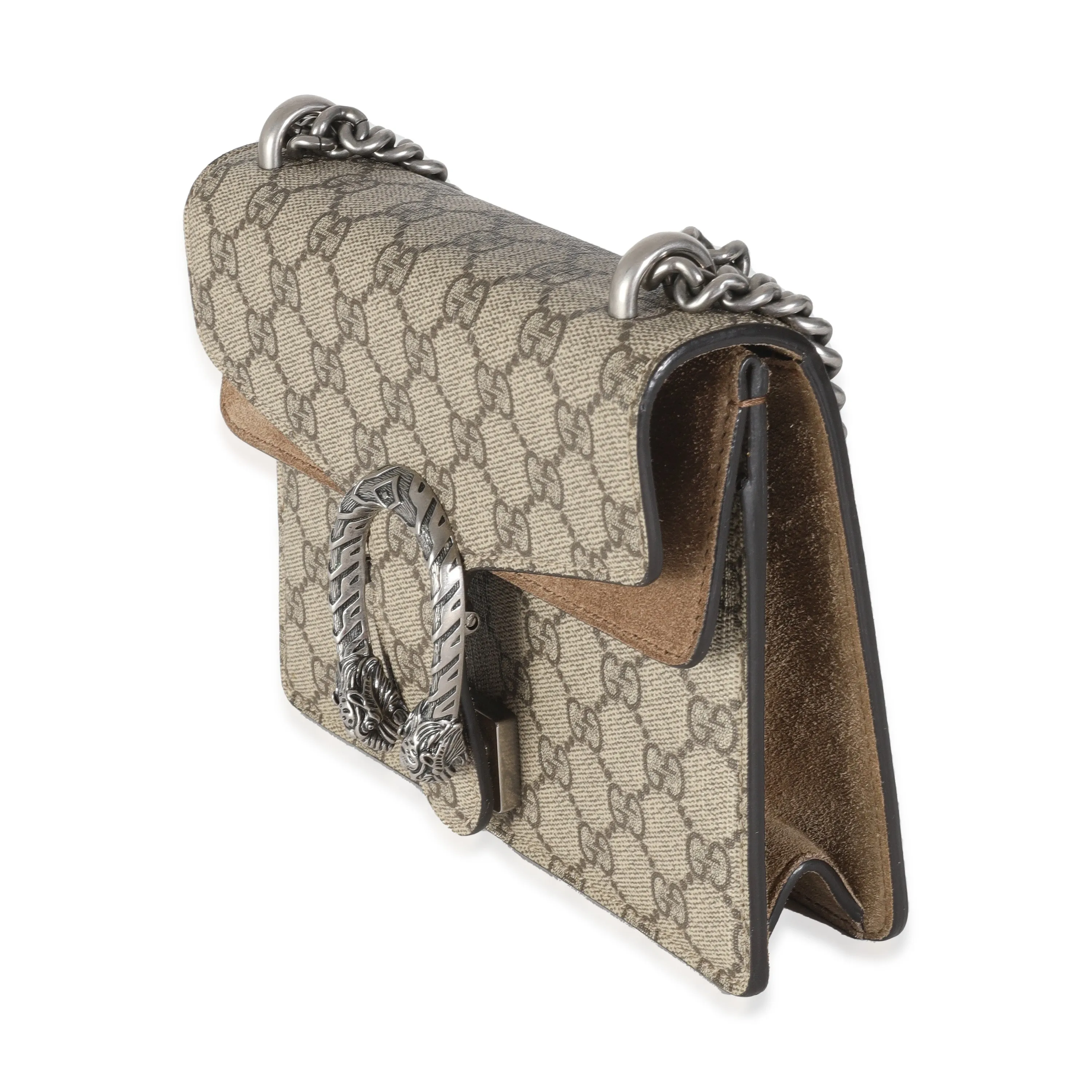 Beige GG Supreme Canvas Mini Dionysus