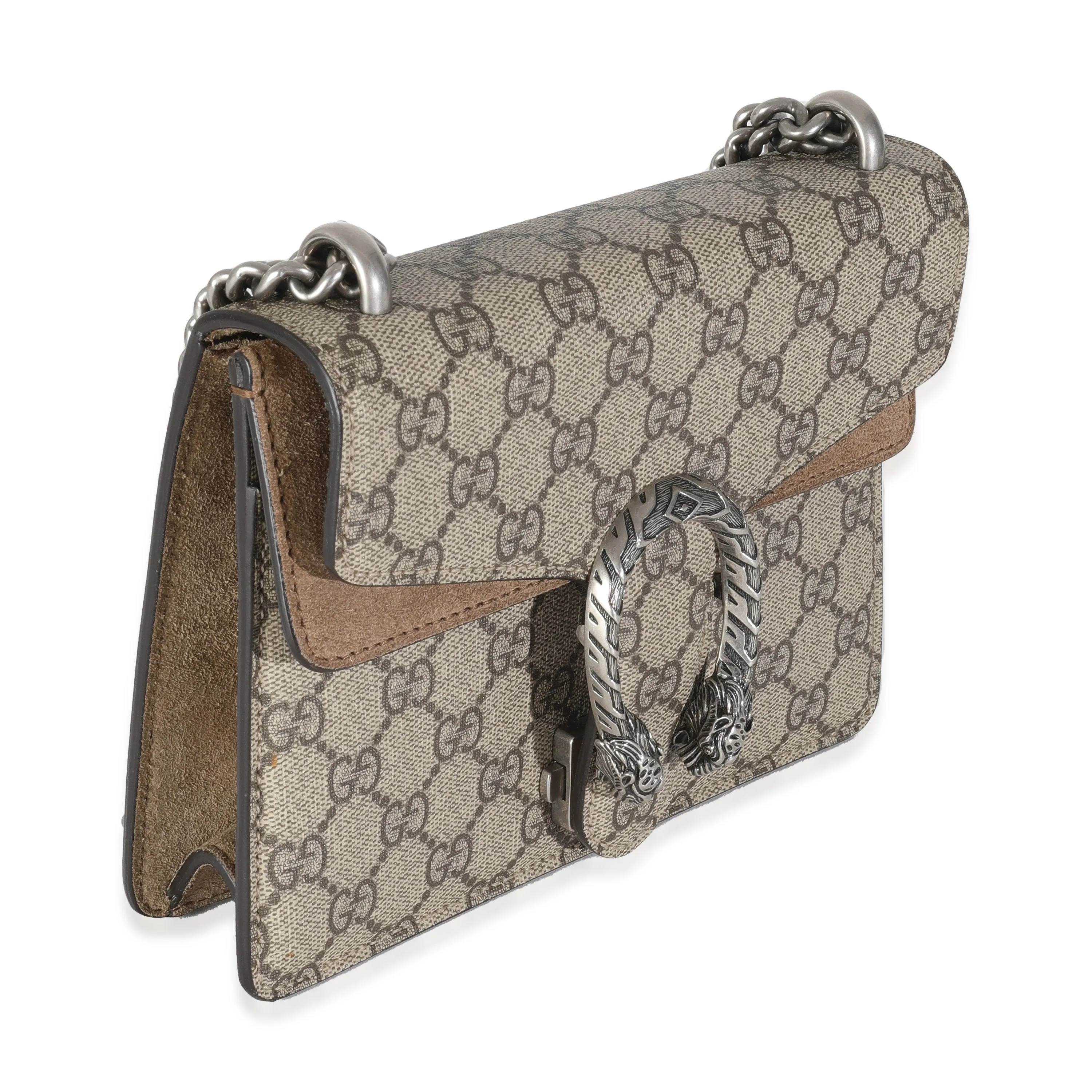 Beige GG Supreme Canvas Mini Dionysus