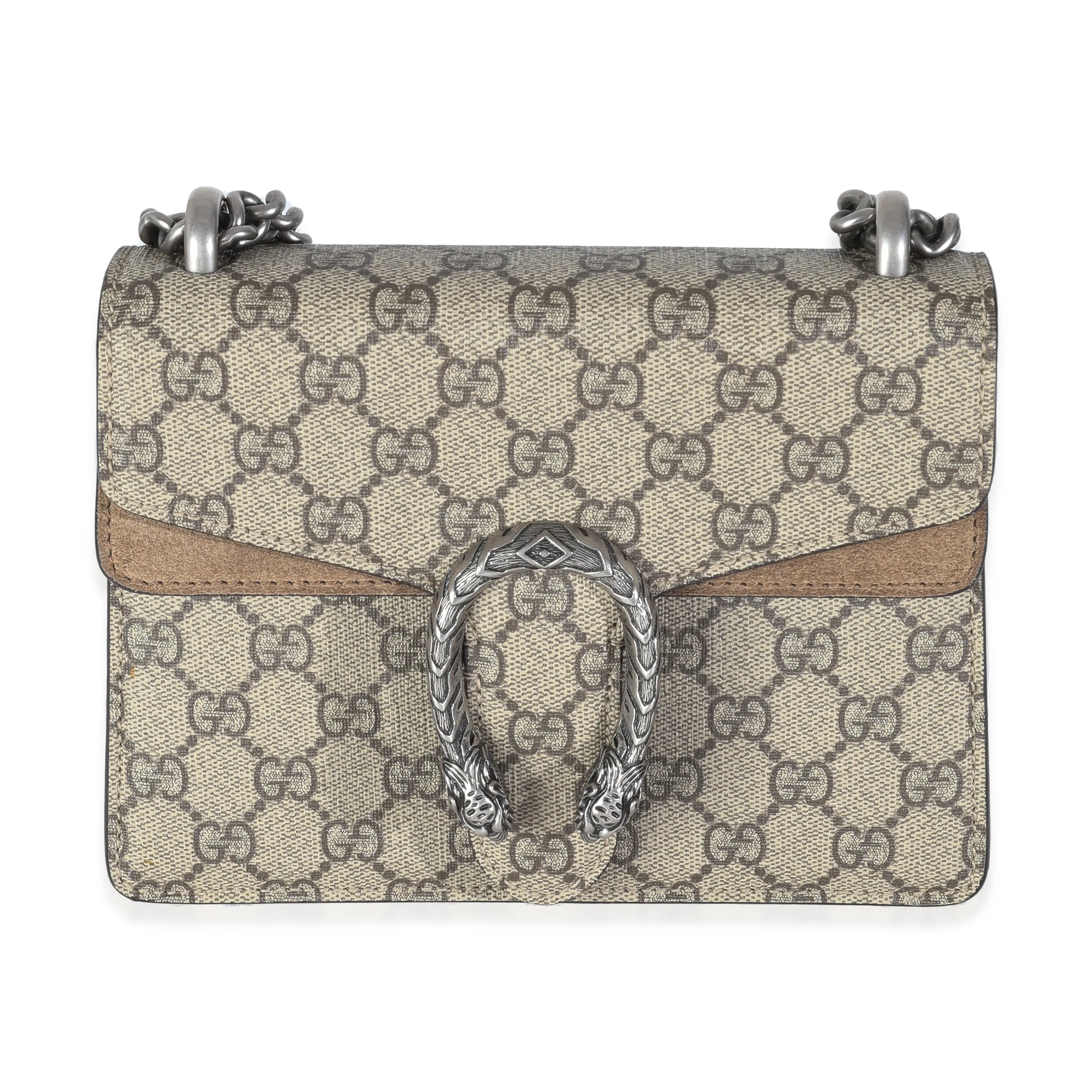 Beige GG Supreme Canvas Mini Dionysus