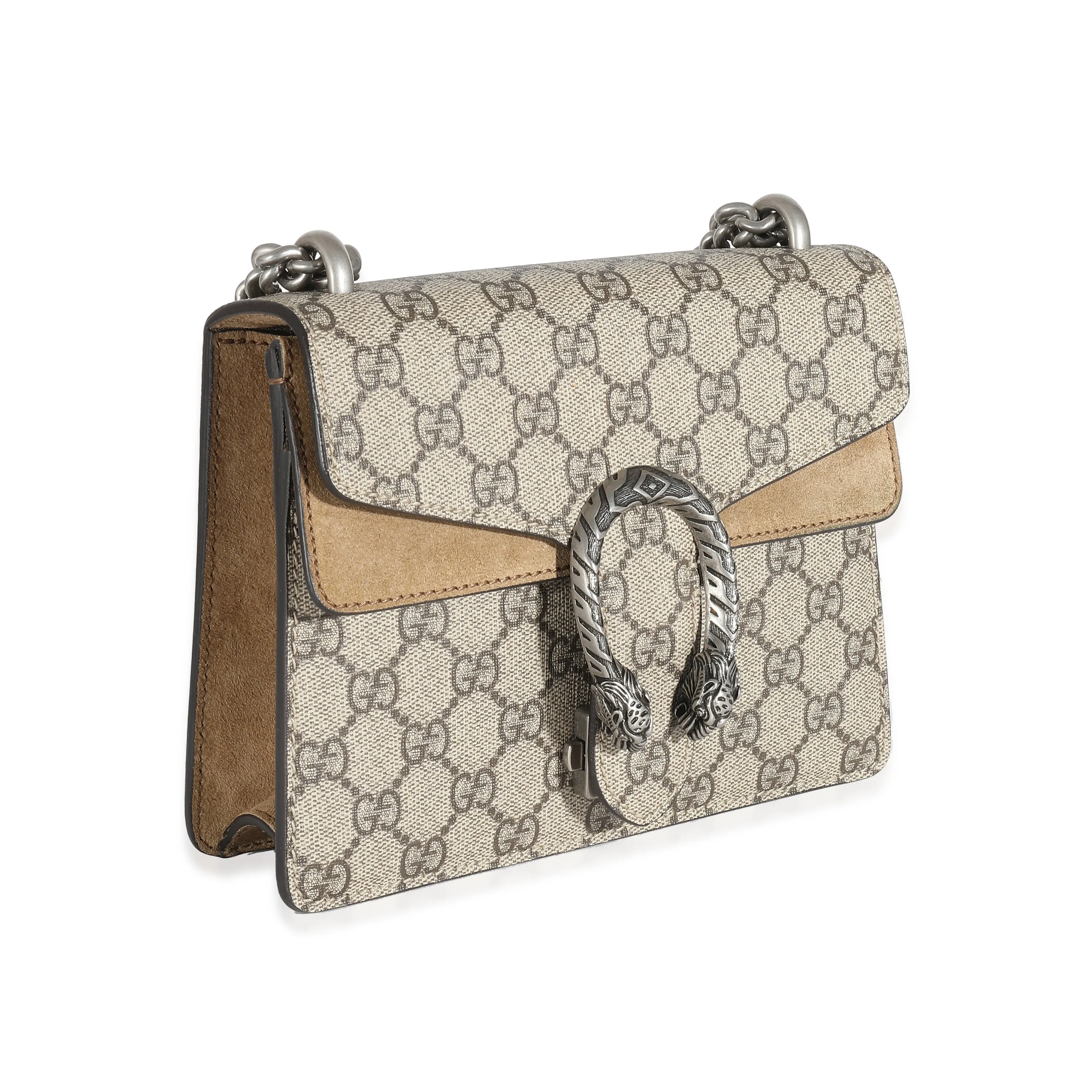Beige GG Supreme Mini Dionysus