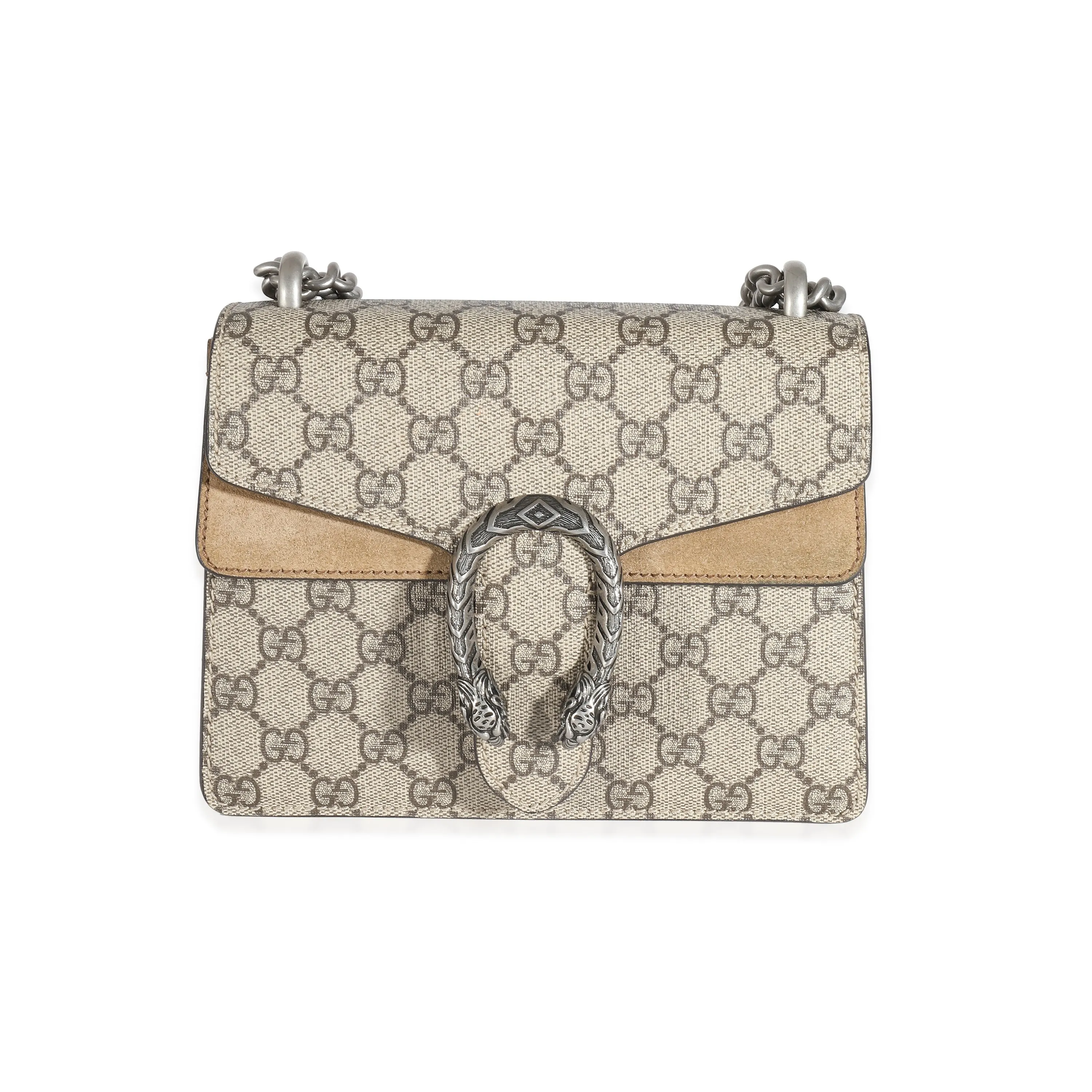 Beige GG Supreme Mini Dionysus
