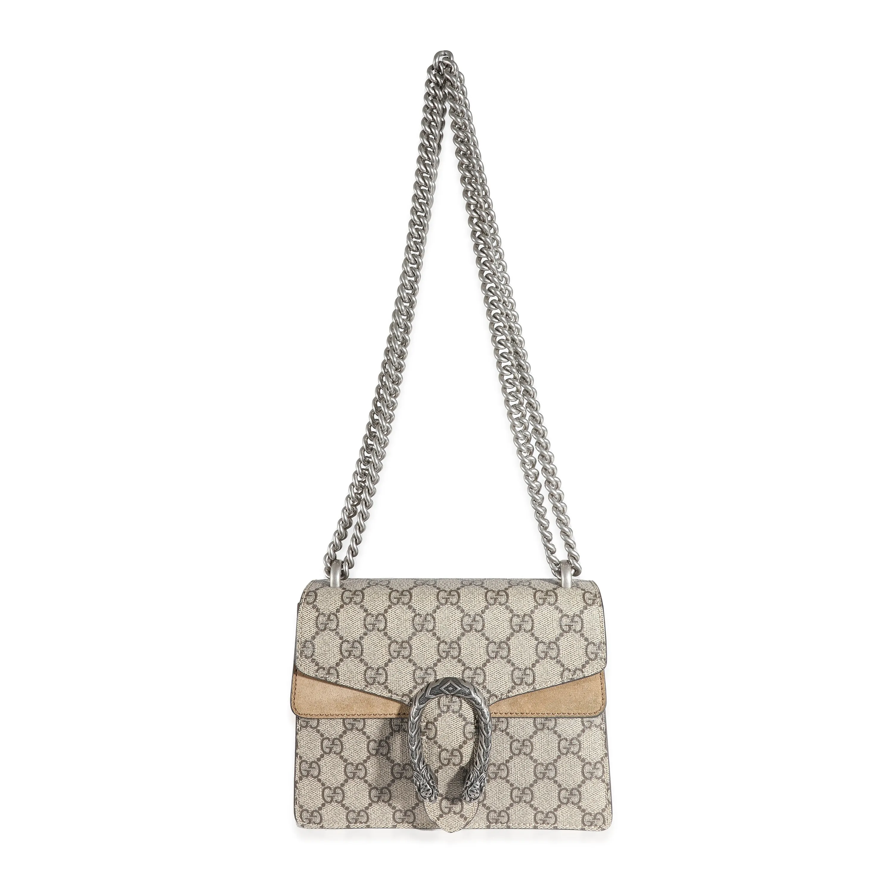 Beige GG Supreme Mini Dionysus