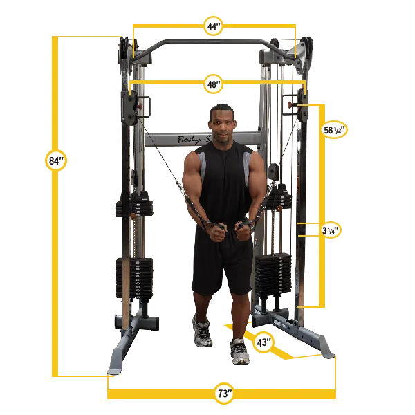 Body-Solid - Compact Functional Training Center GDCC210