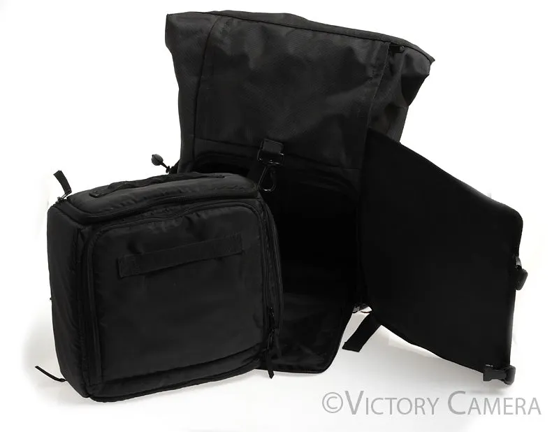 Brevite Incognito Rolltop Dark Grey Camera Backpack