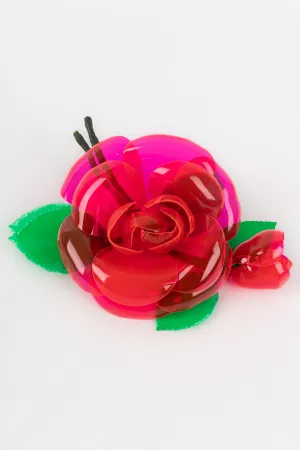 Broche camélia Chanel 1992