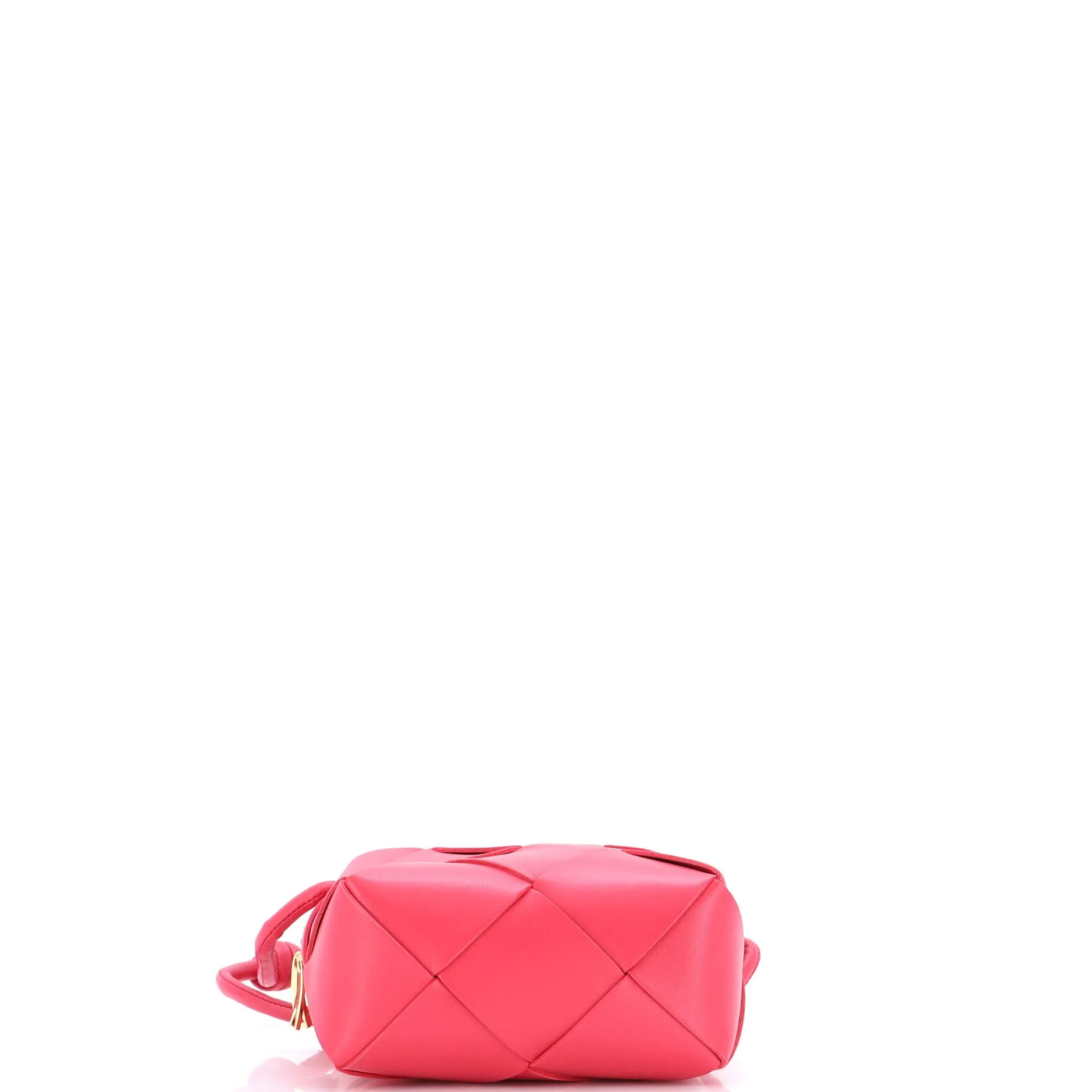 Cassette Camera Crossbody Bag Maxi Intrecciato Leather Mini