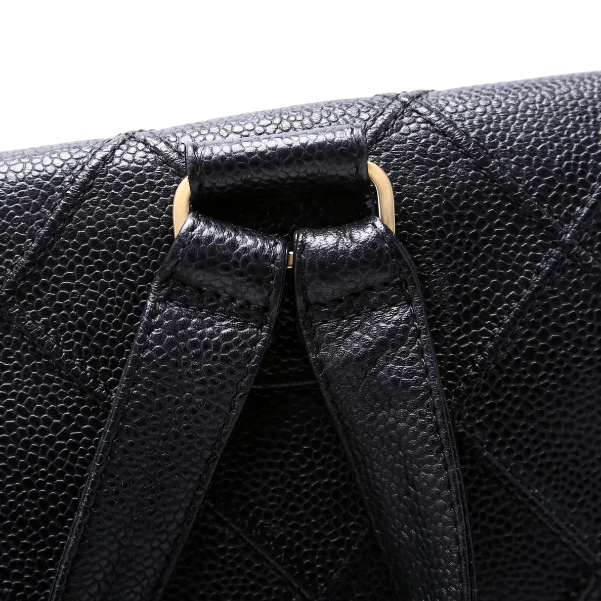 CC Square Quilted Vintage Backpack 6M
