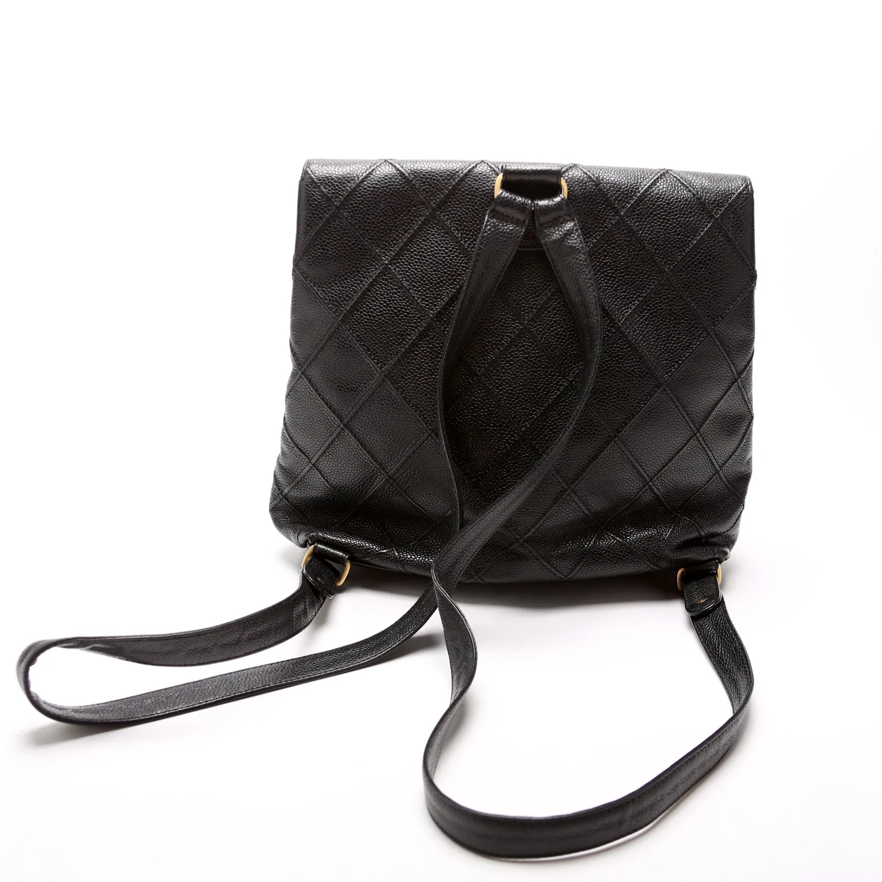 CC Square Quilted Vintage Backpack 6M