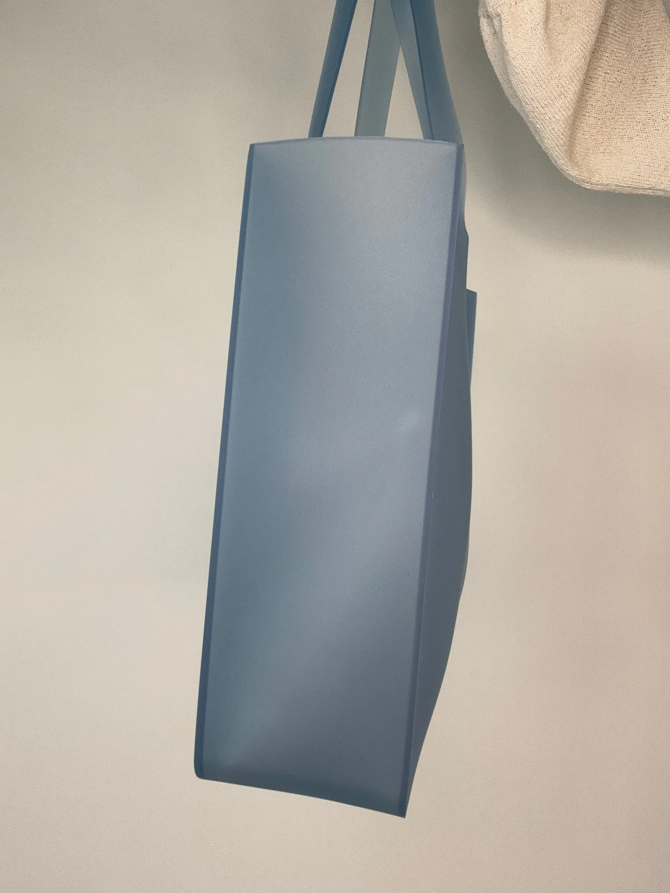 Chanel Blue Rubber Beach Tote