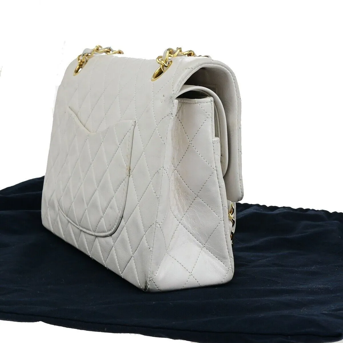 Chanel Cc Matelasse 25 Double Flap Chain