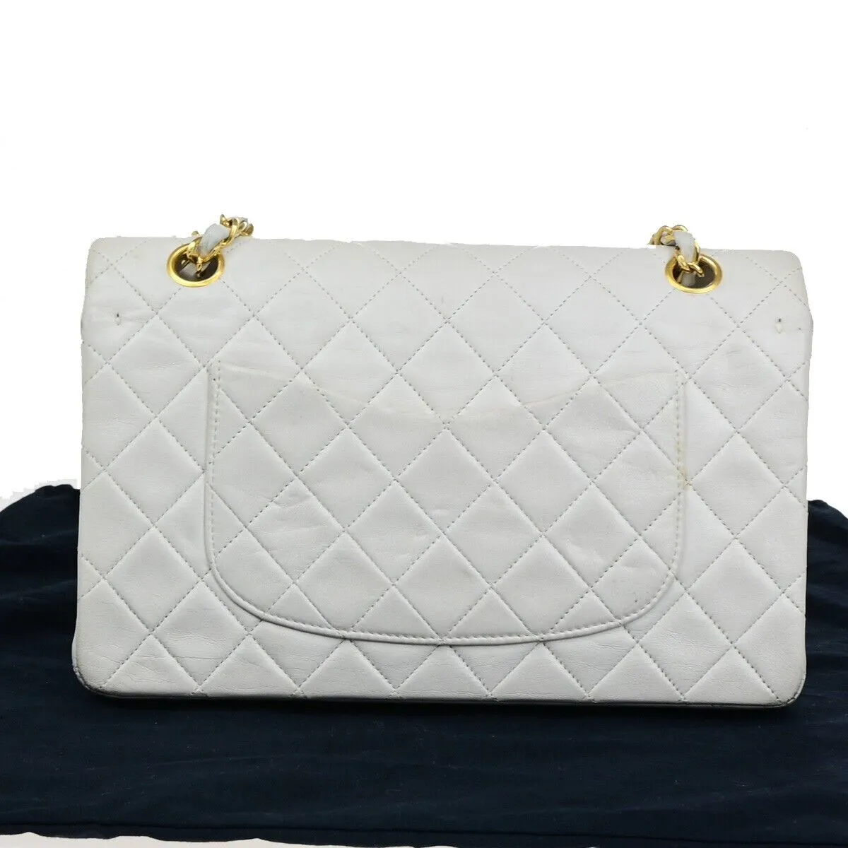 Chanel Cc Matelasse 25 Double Flap Chain