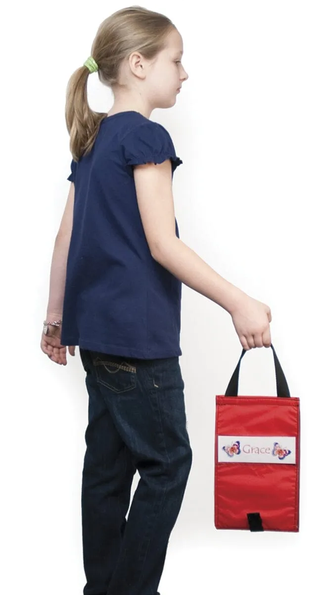 Communication Tote W/ Fabric Pages