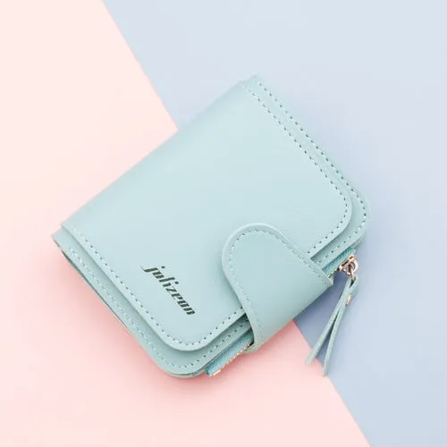 Compact Small & Cute Bi-Fold Wallet Coin Wallet For Women