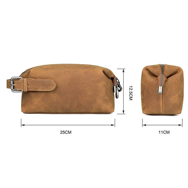 Crazy Horse Luxury Wash Bag|Bag Ymolchi Moethus Crazy Horse