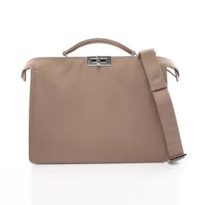 Fendi Peekaboo ISeeU Medium Nylon Handbag 7BA529