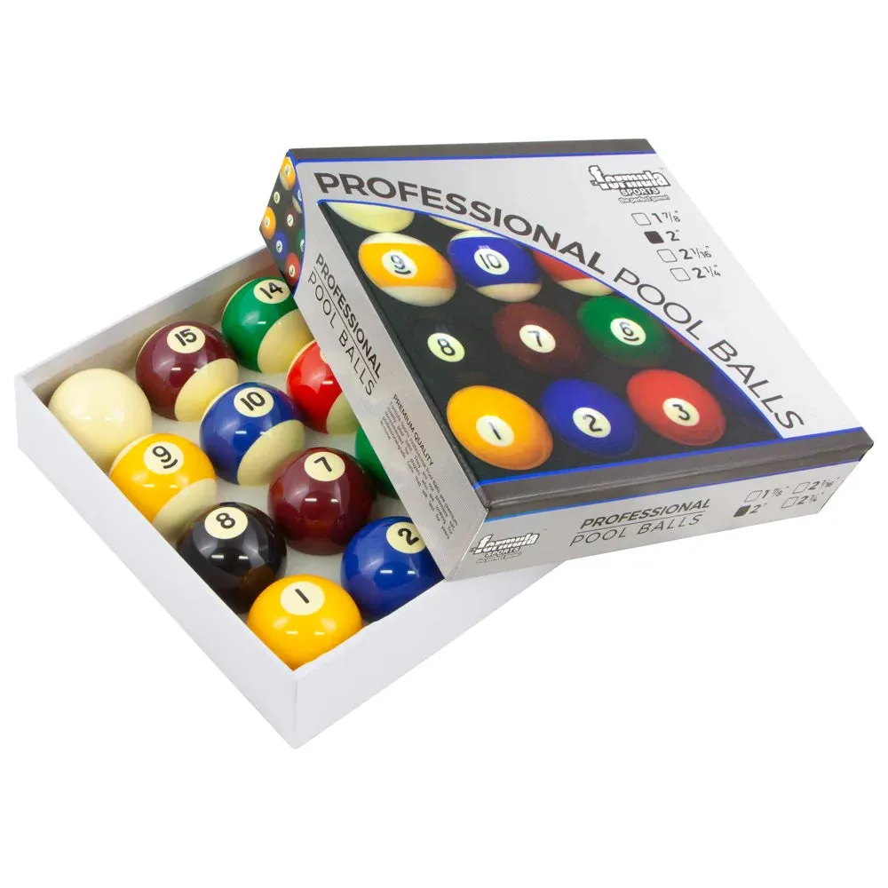 Formula Sports Professional Pool Balls Boxed