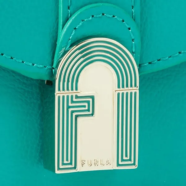 Furla 1927 Opera Small Compact Tri-fold Wallet - Smeraldo