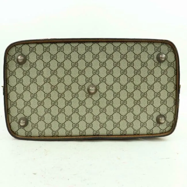 Gucci Xl Overnight Satchelweekend Purse Brown Guccissima Print Coated Canvas And Leather Weekendtrav