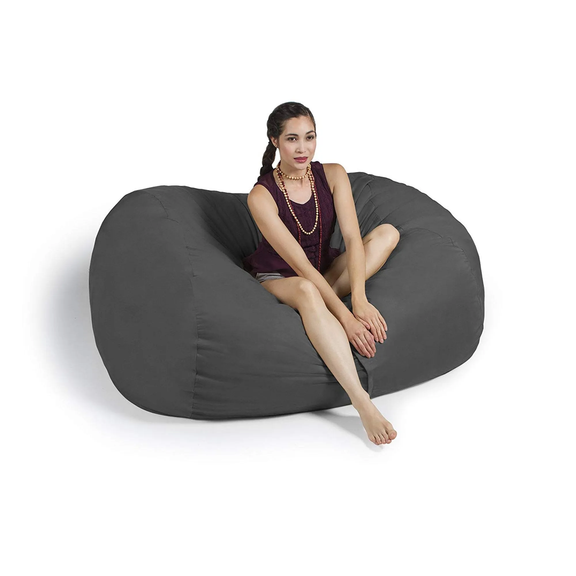 Jaxx 5.5' Loveseat Lounger Bean Bag