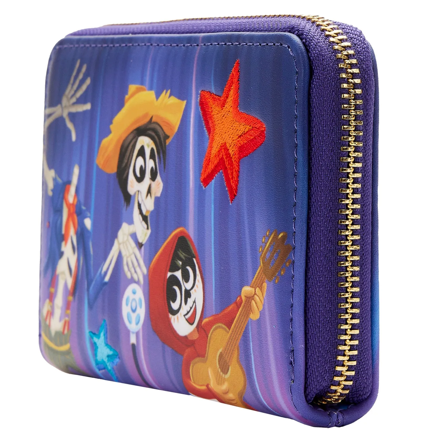 Loungefly Pixar Moments Miguel and Hector Performance Zip Around Wallet