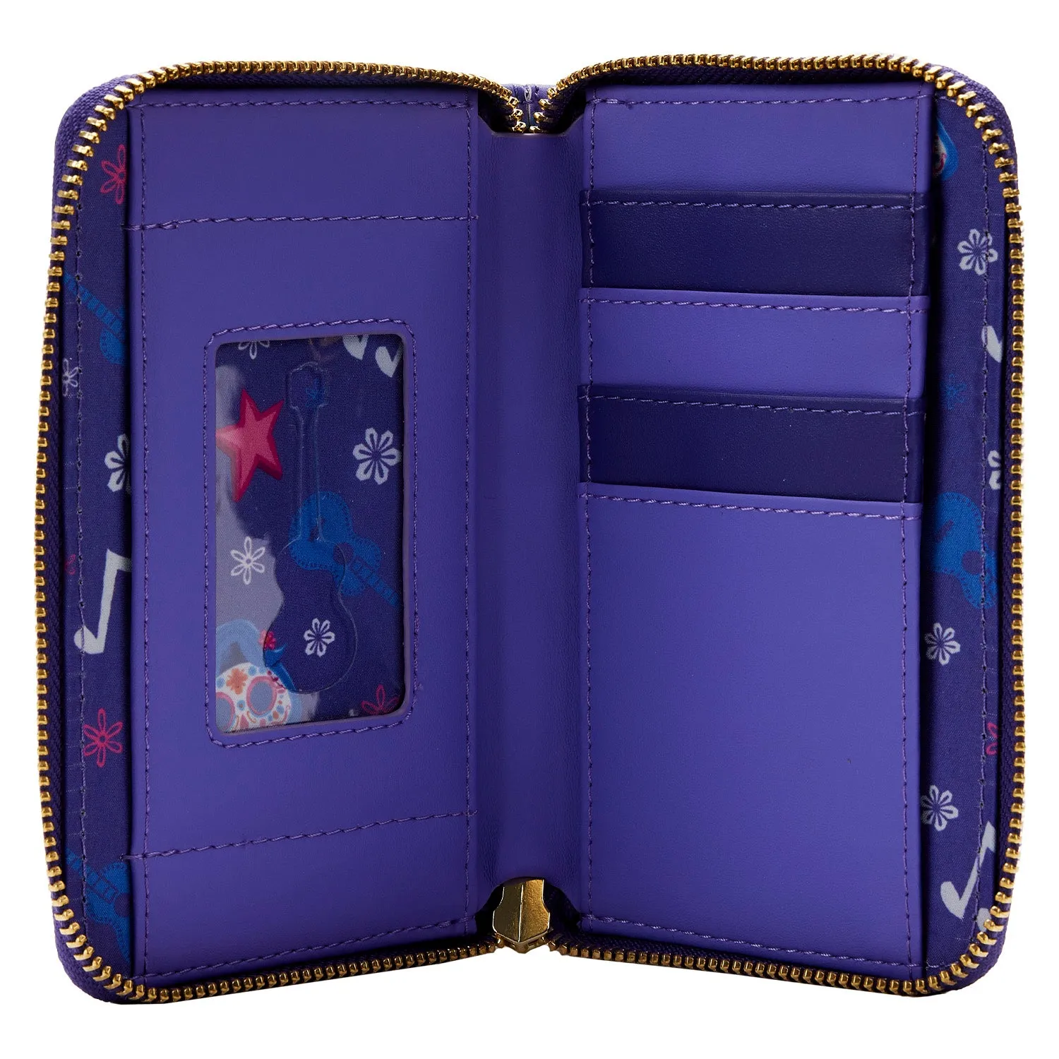 Loungefly Pixar Moments Miguel and Hector Performance Zip Around Wallet