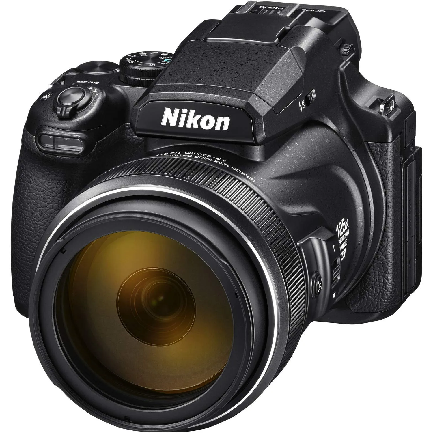 Nikon COOLPIX P1000 Digital Camera   64GB Sandisk Extreme Memory Card Professional Bundle International Model