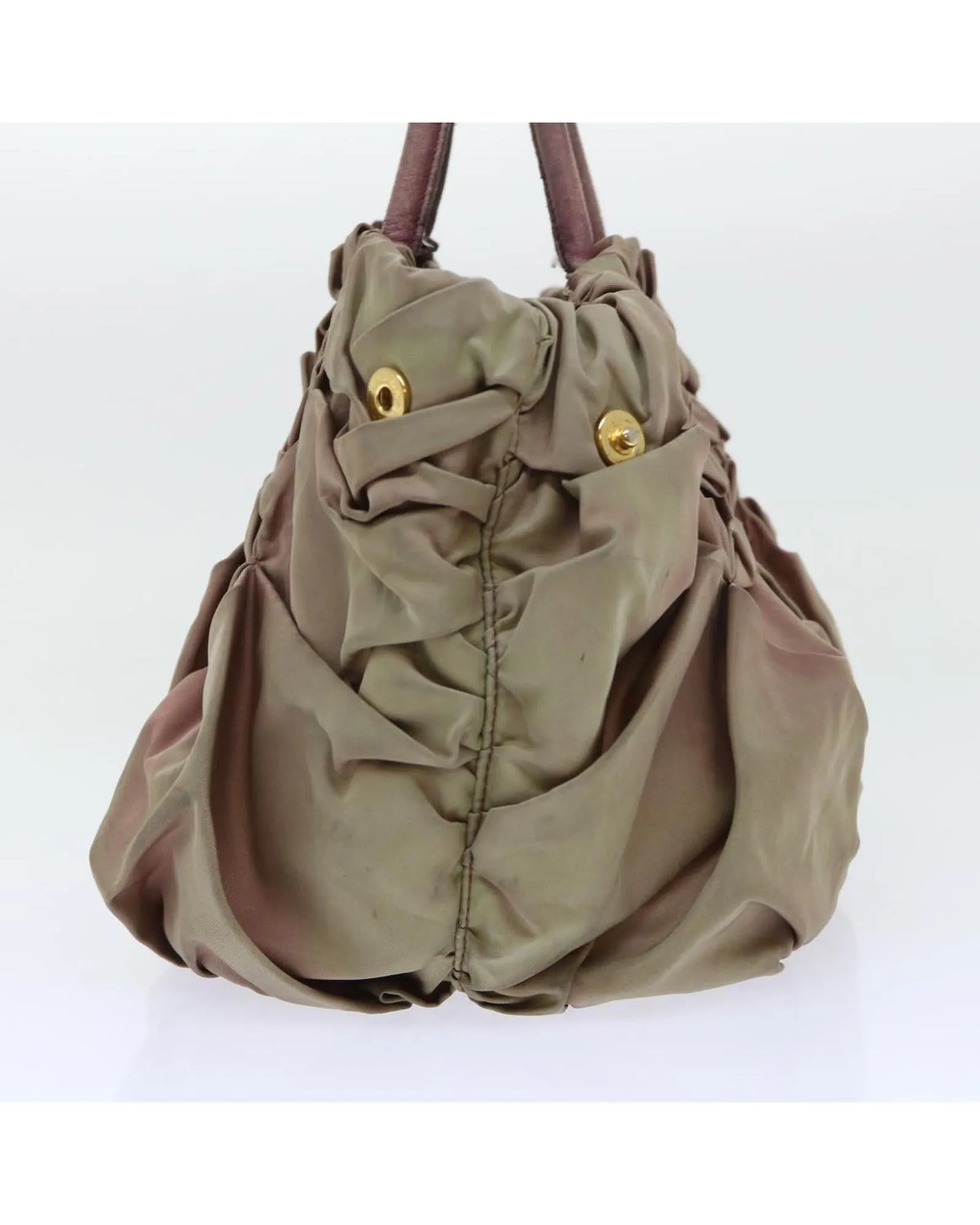 Nylon Hand Bag in Pink