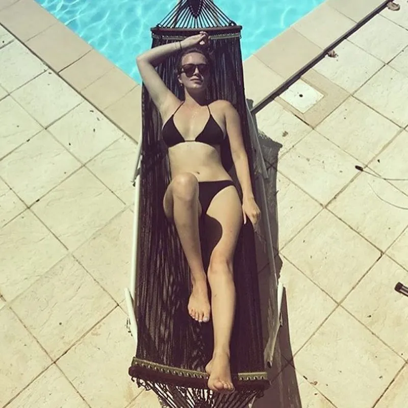 Portable Hammock Set - Black