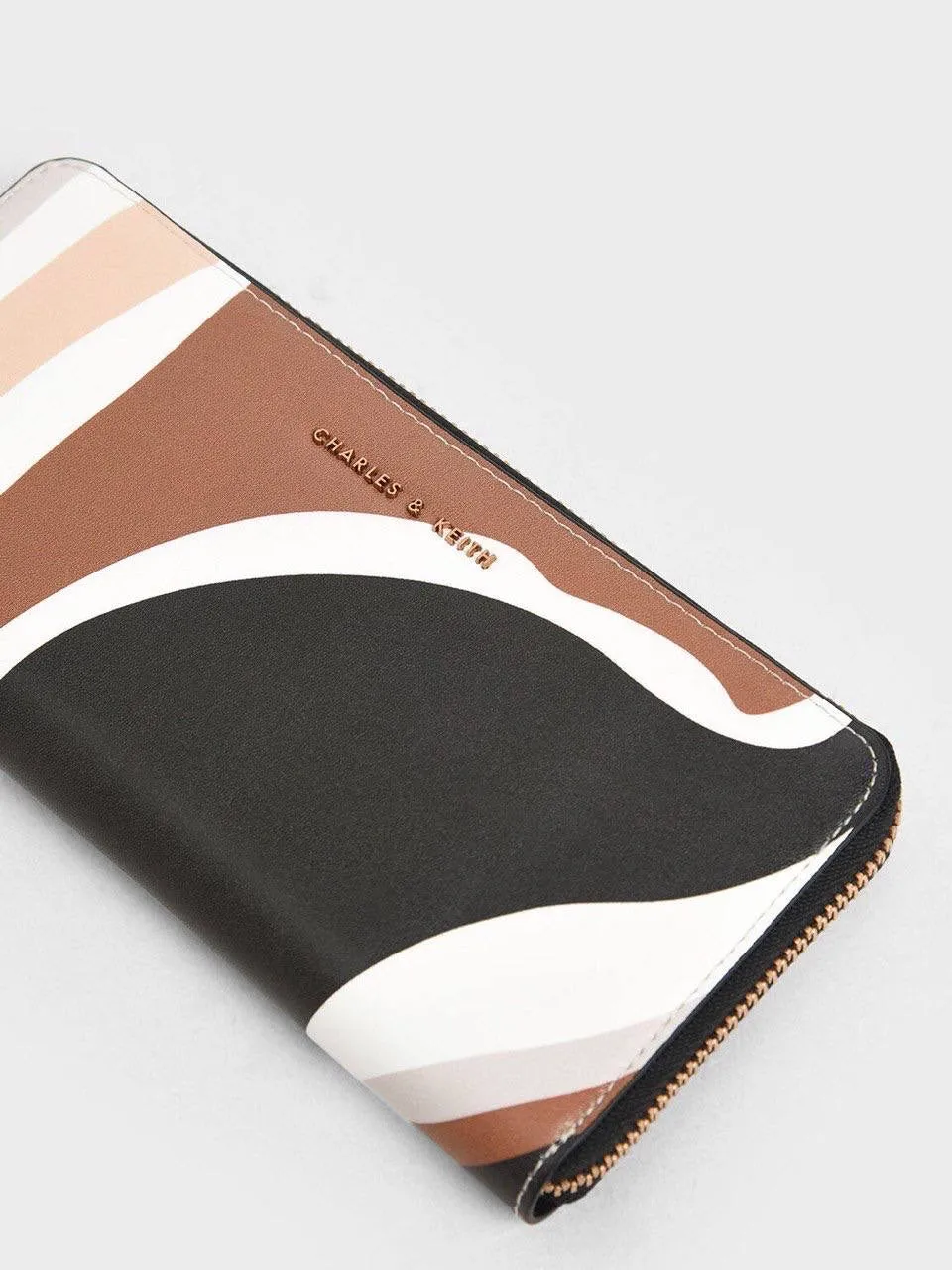 Printed Mini Long Wallet