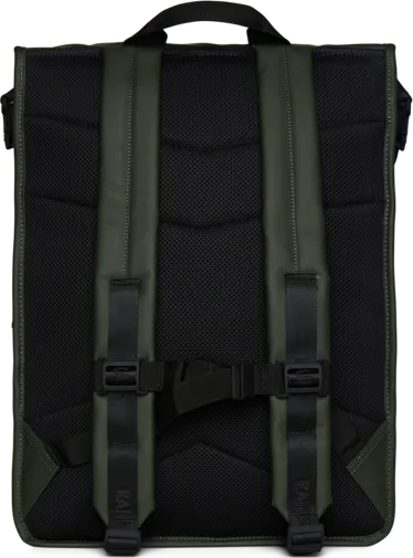 Rains Trail Rolltop Backpack Green | Buy Rains Trail Rolltop Backpack Green here | Outnorth