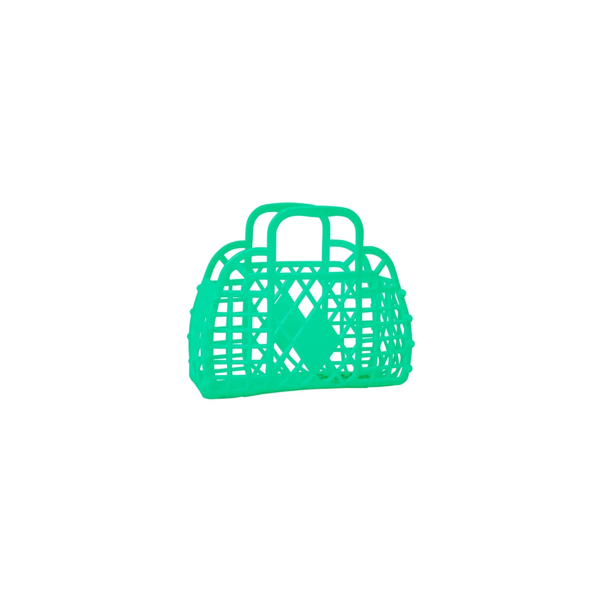 Retro Basket Jelly Bag - Mini: Latte
