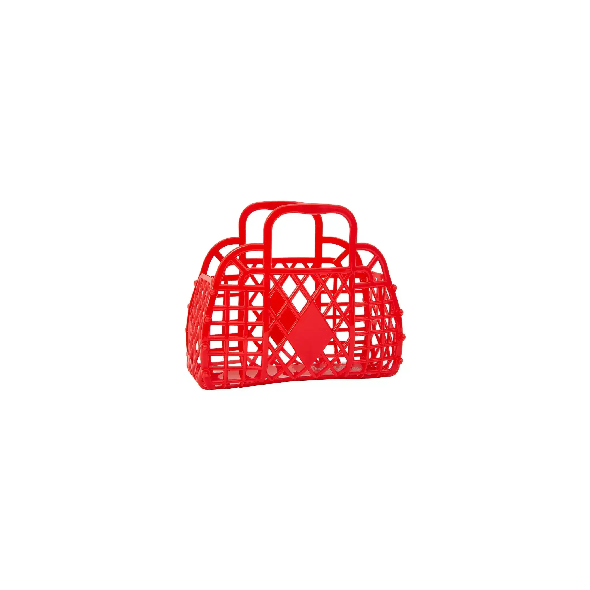 Retro Basket Jelly Bag - Mini: Latte