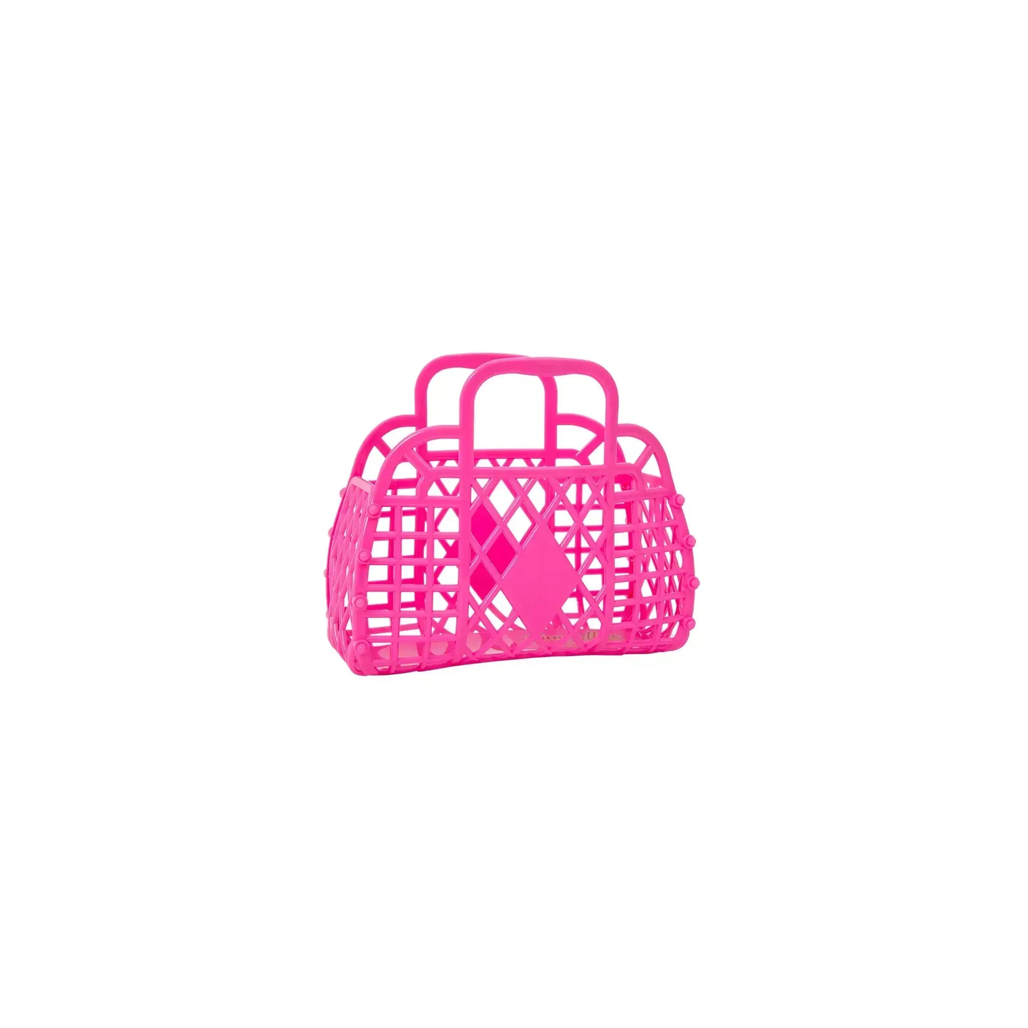 Retro Basket Jelly Bag - Mini: Latte