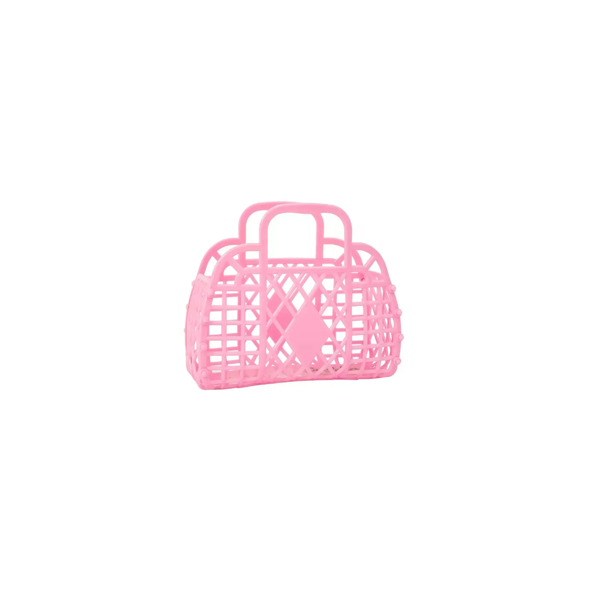 Retro Basket Jelly Bag - Mini: Latte