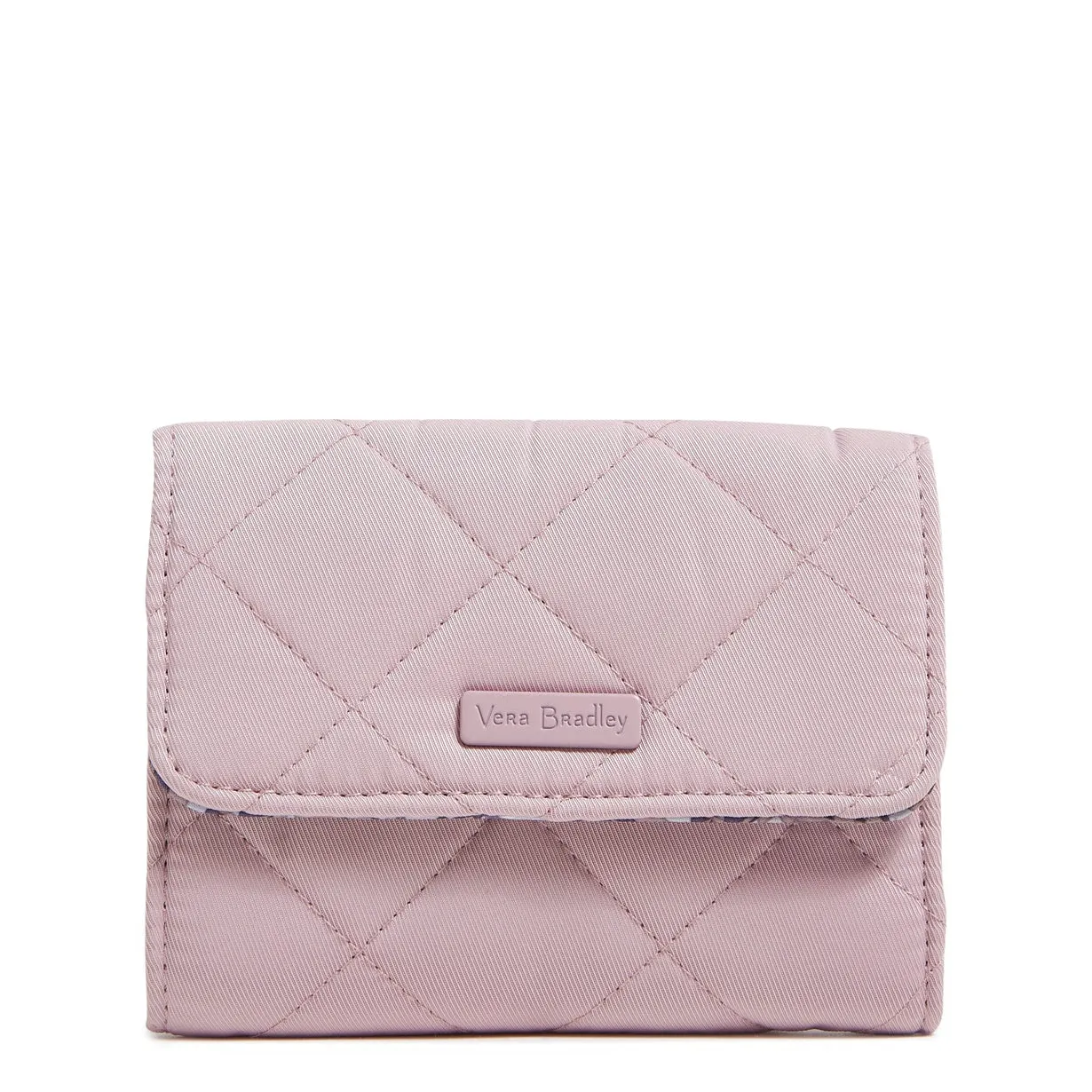 RFID Riley Compact Wallet - Hydrangea Pink