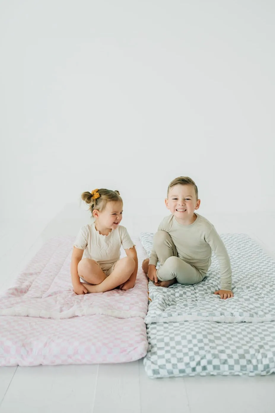 Sleeping Bag - Sage Check
