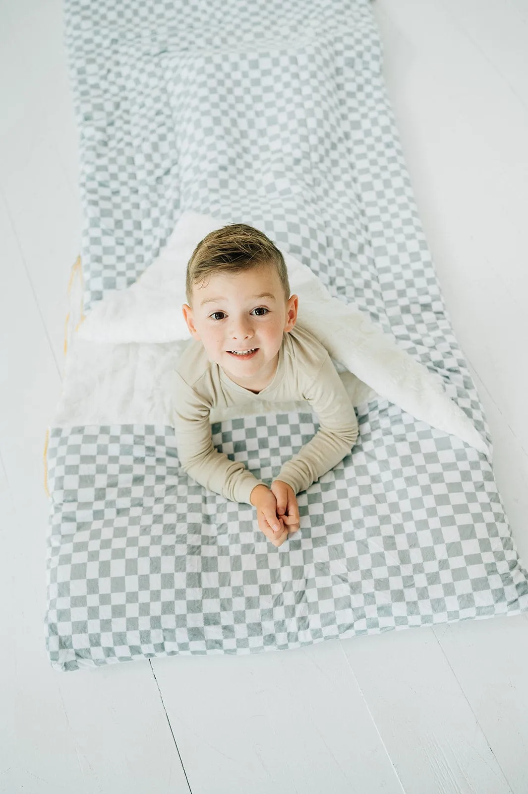 Sleeping Bag - Sage Check