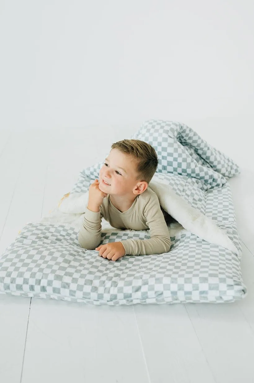 Sleeping Bag - Sage Check