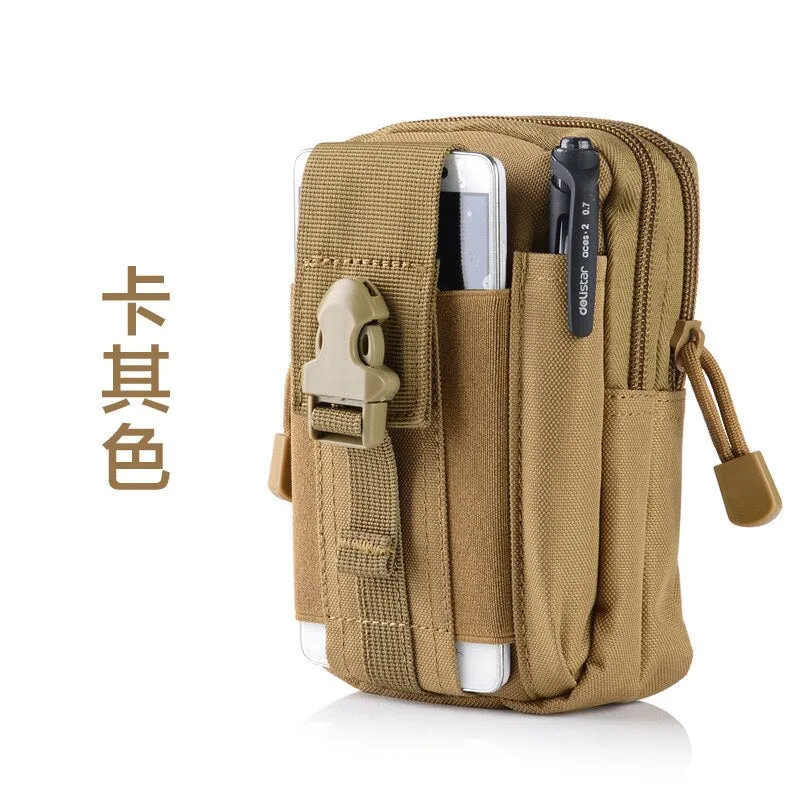 Tactical Waist Bag Mobile Phone pouch Pack Sport Mini Vice Pocket For ZTE V5 pro N939St V5 3 Nubia Z9 Mini Max My Prague 3C