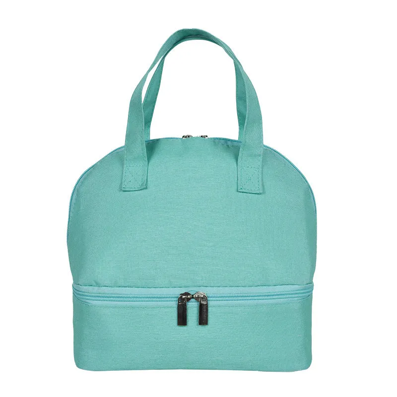 Thickened double-layer thermal bag lunch lunch bag cold ice bag portable lunch box bag aluminum foil thermal bag