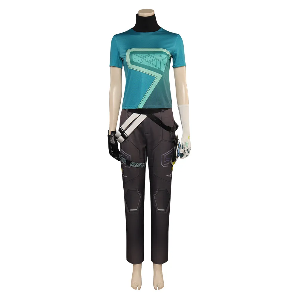 Valorant Deadlock Cosplay Costume Outfits Halloween Carnival Suit