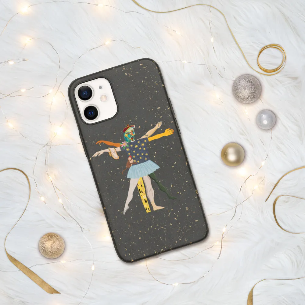 Vitruvian Biodegradable phone case