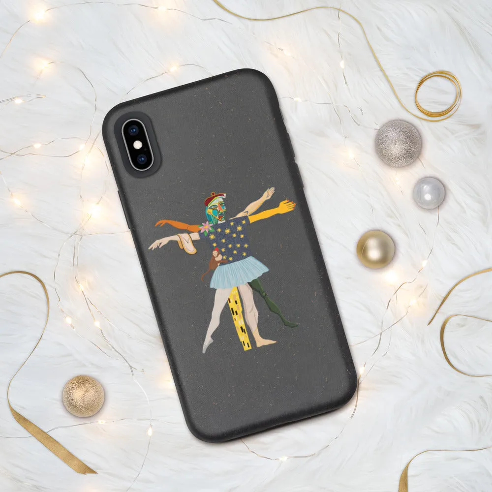 Vitruvian Biodegradable phone case